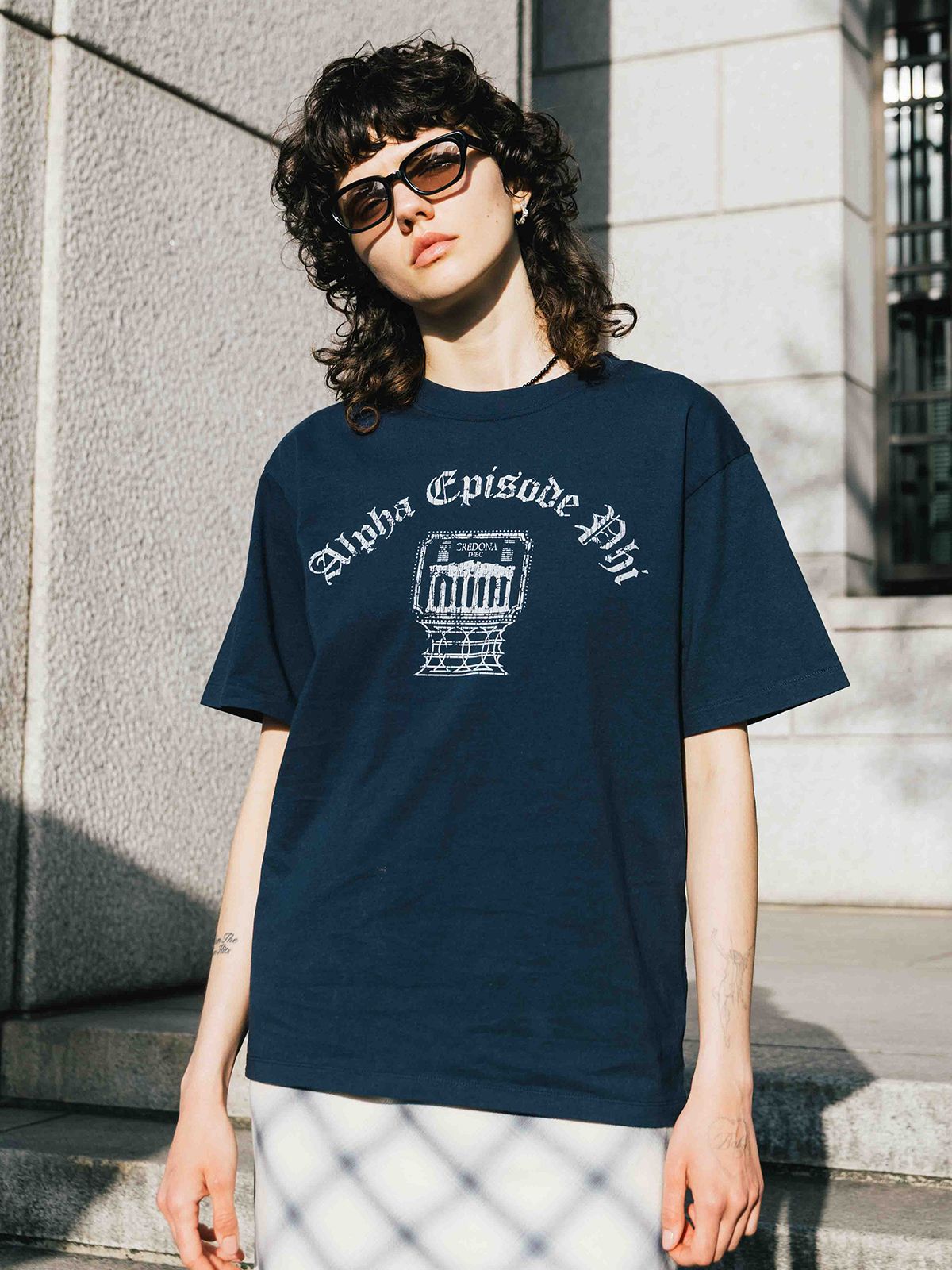 【25SS】PARMANENT TEE / パーマネント Tシャツ (ネイビー)