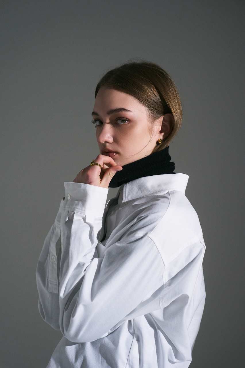 2WAY オックスフォードシャツ (ホワイト) 2Way Oxford Shirt (White) / 26AW *