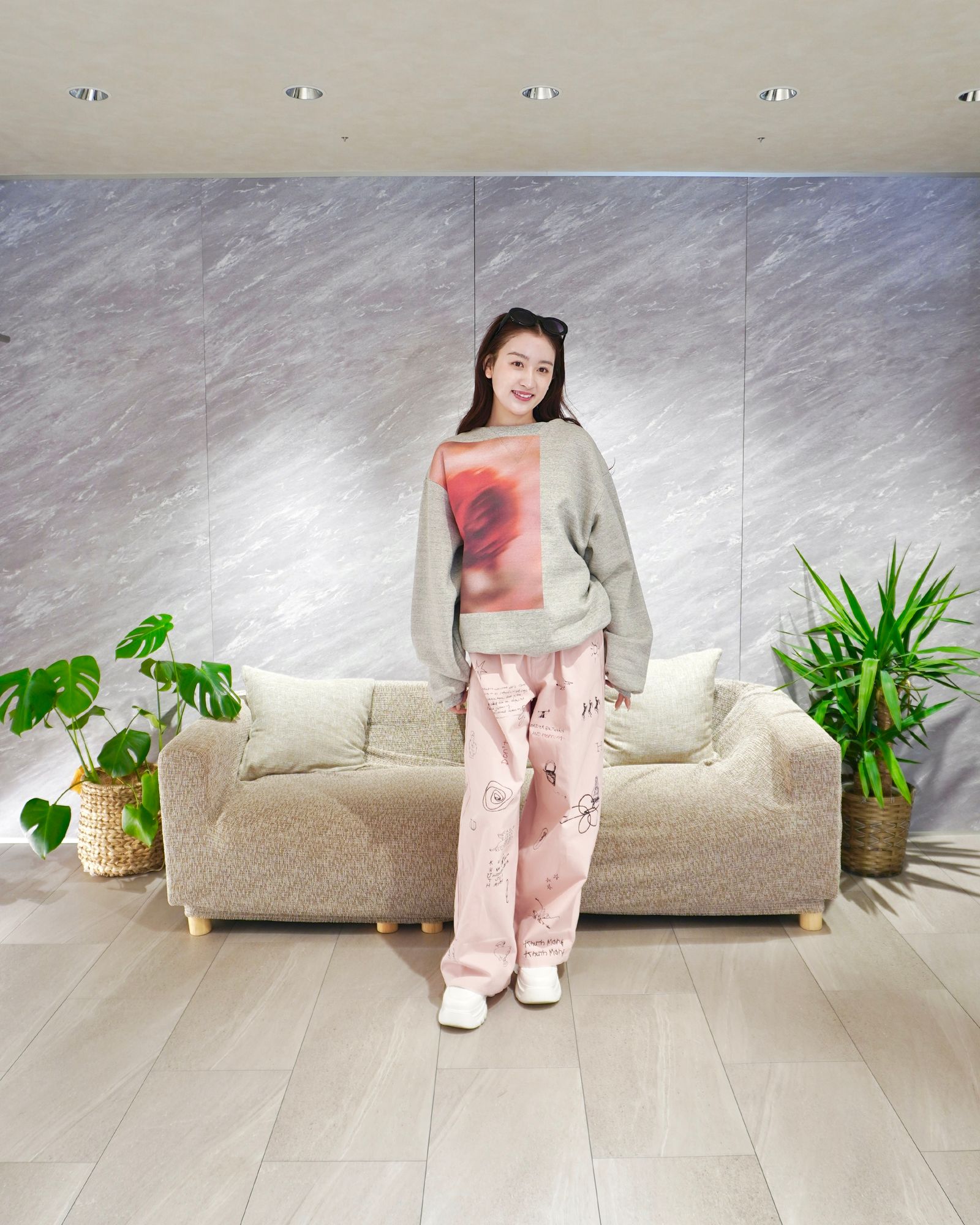 Knuth Marf - 【即日発送】high waist tattoo pants(KotokaIzumi