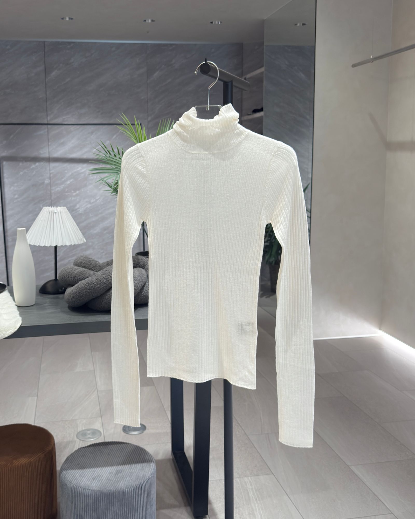 ànuke - 【25AW】Soft Rib Turtle / ソフトリブ タートルネックニット