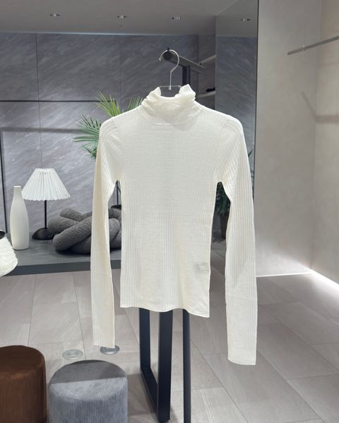 【25AW】Soft Rib Turtle / ソフトリブ タートルネックニット (アイボリー)