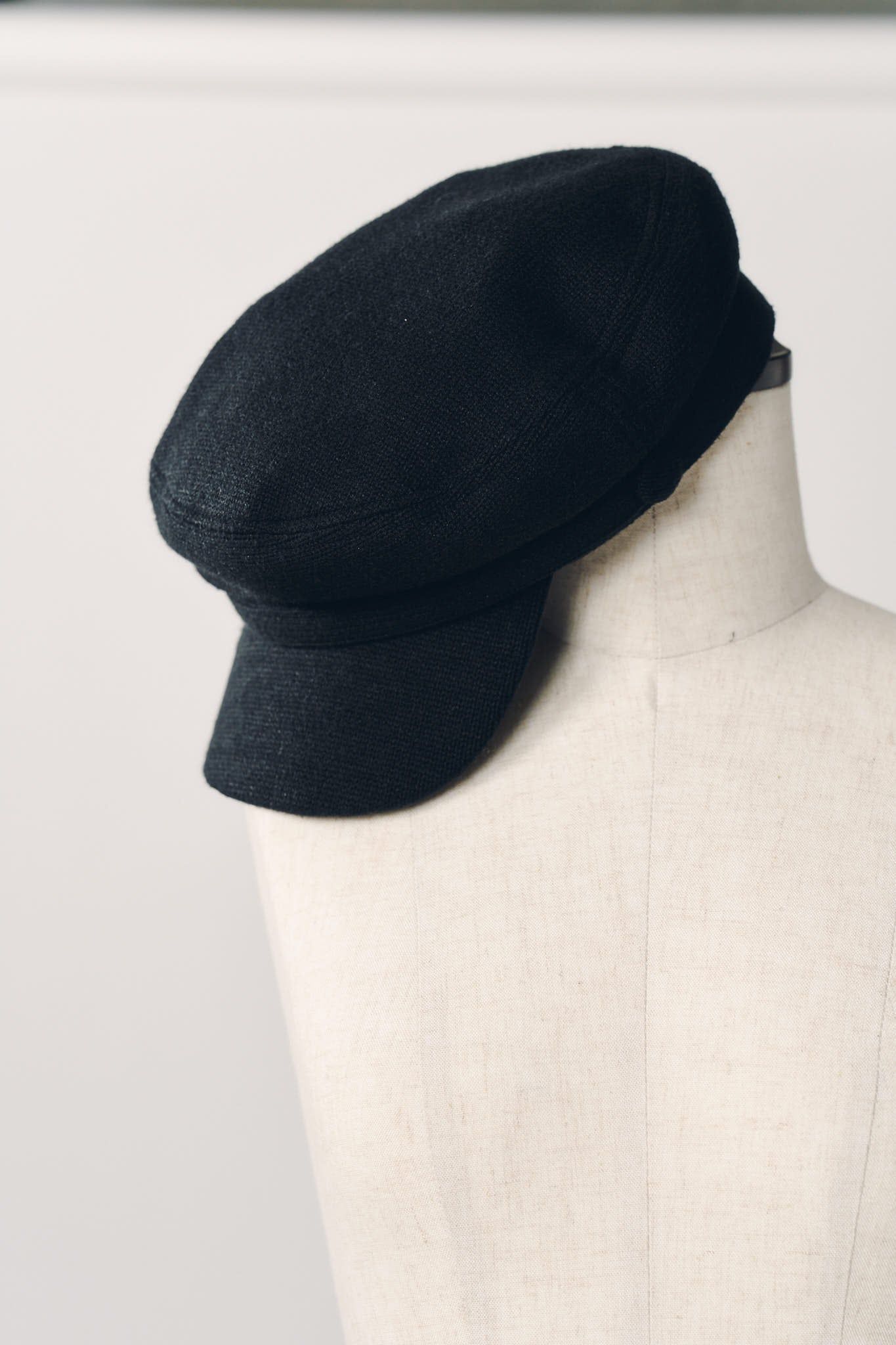 キャスケット (ブラック) casquette (Black) / 26AW
