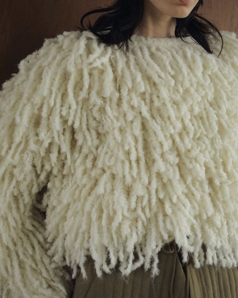 ànuke - 【残り1点】Loop Fringe Knit / ループフリンジニット 