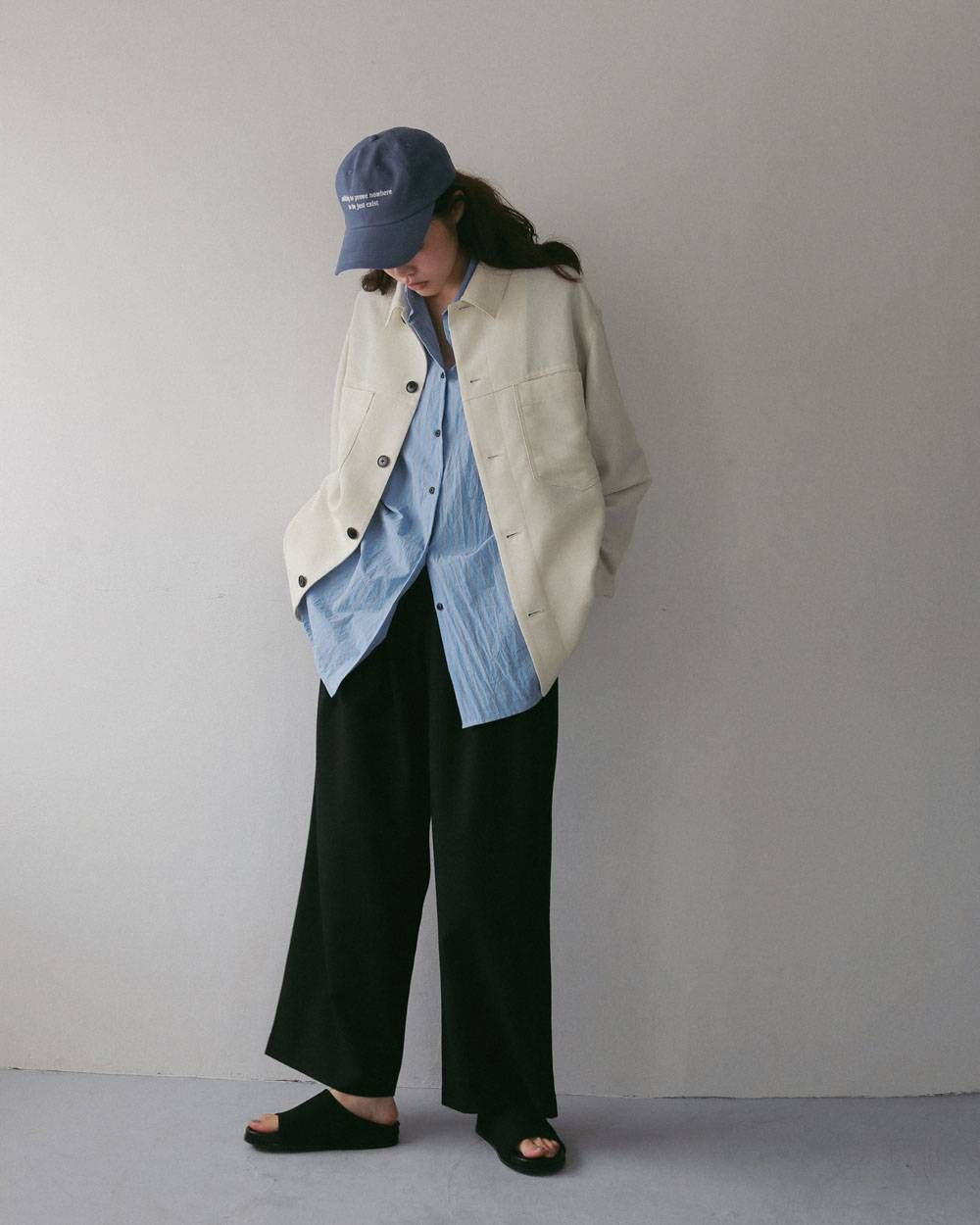 ドライストライプシャツ (アイスブルー) Dry Stripe Shirts (Iceblue) / 27SS