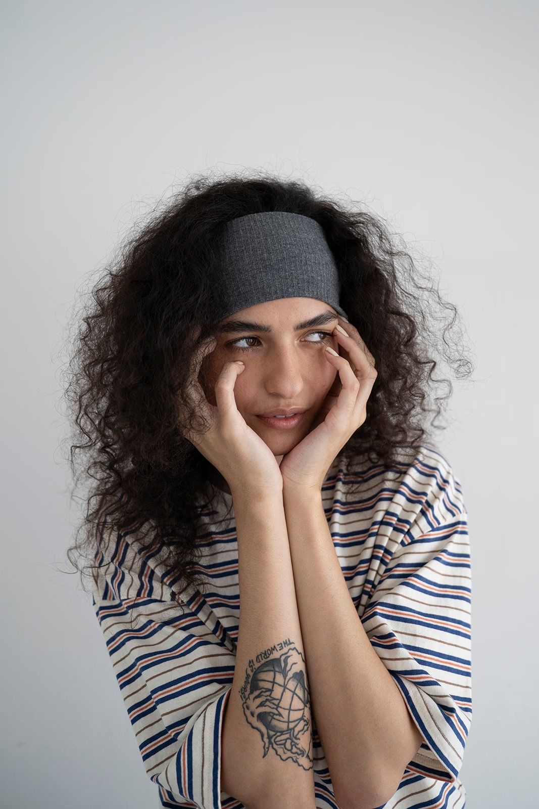 マルチボーダーTシャツ (ブルー)  Multi Border T-shirt (Blue) /  26SS