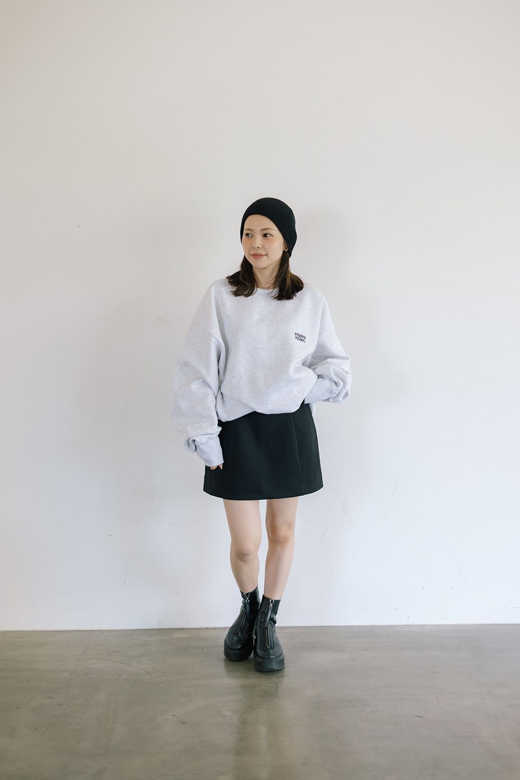 スウェットスカパン (ブラック) Sweat Skirt Pants (Black) / 26AW