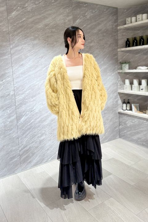 THINK FUR / CASA FLINE / CAVEZA ROSSO 24秋冬コーディネート