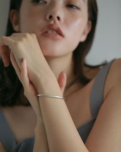 Plain Bangle / プレーン バングル (シルバー)