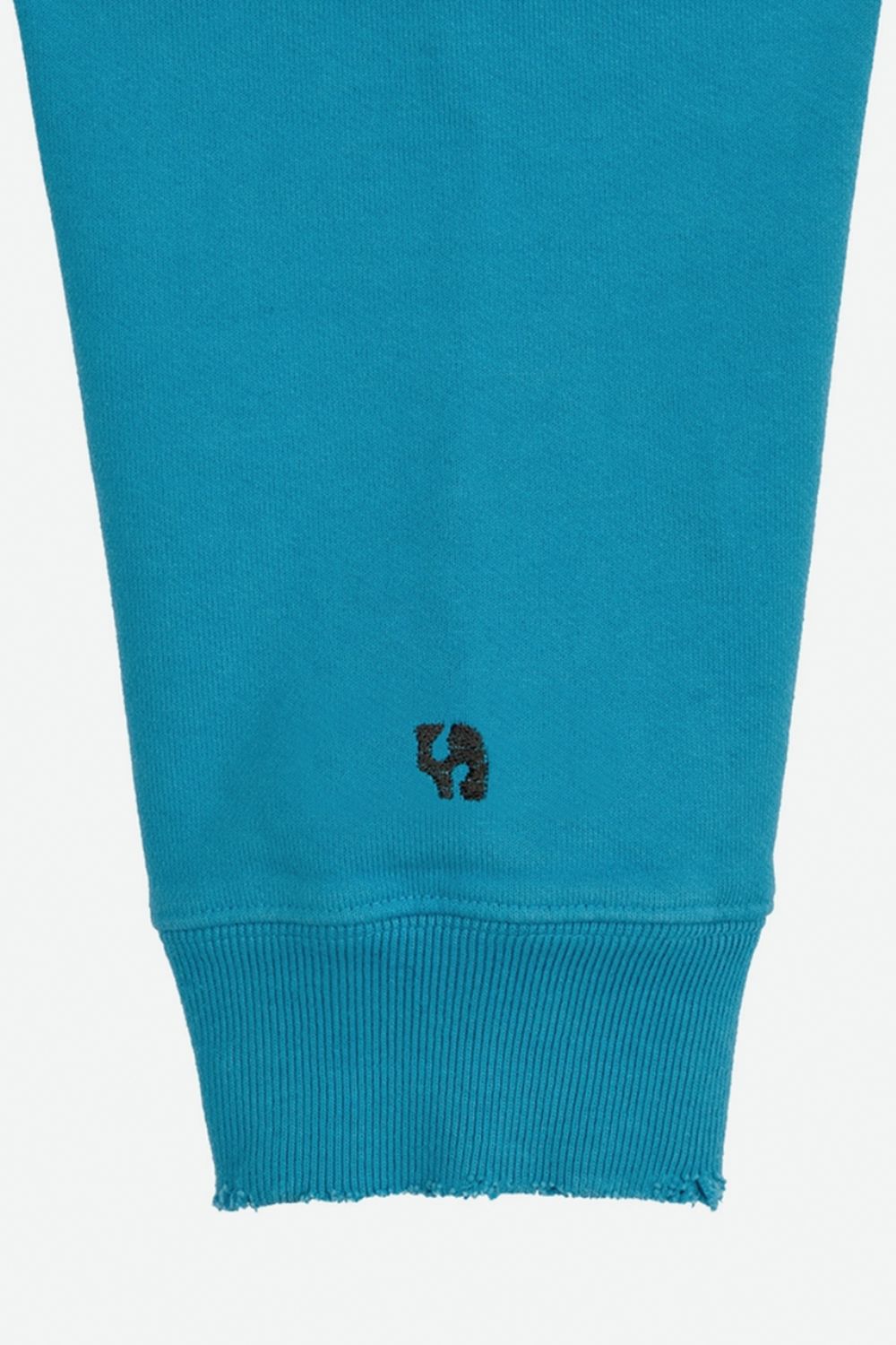 NOUNLESS SHORT HOODIE TOPS (BLUE) / ショートフーディトップス ブルー