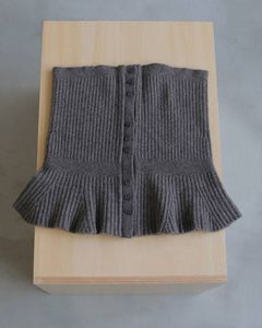 ウール2ウェイビスチェ (モカ) Wool 2way Bustier (Mocha) / 26AW 【6月29日まで期間限定予約】  ànuke