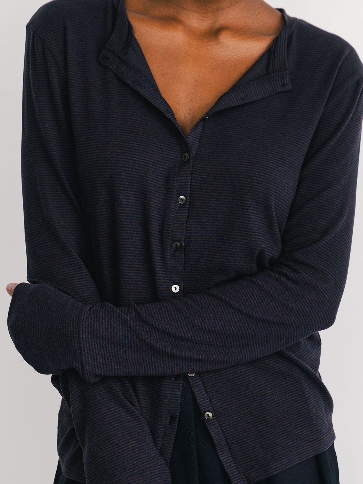 【25SS】SMOOTHY CARDIGAN / スムージーカーディガン (ネイビー)