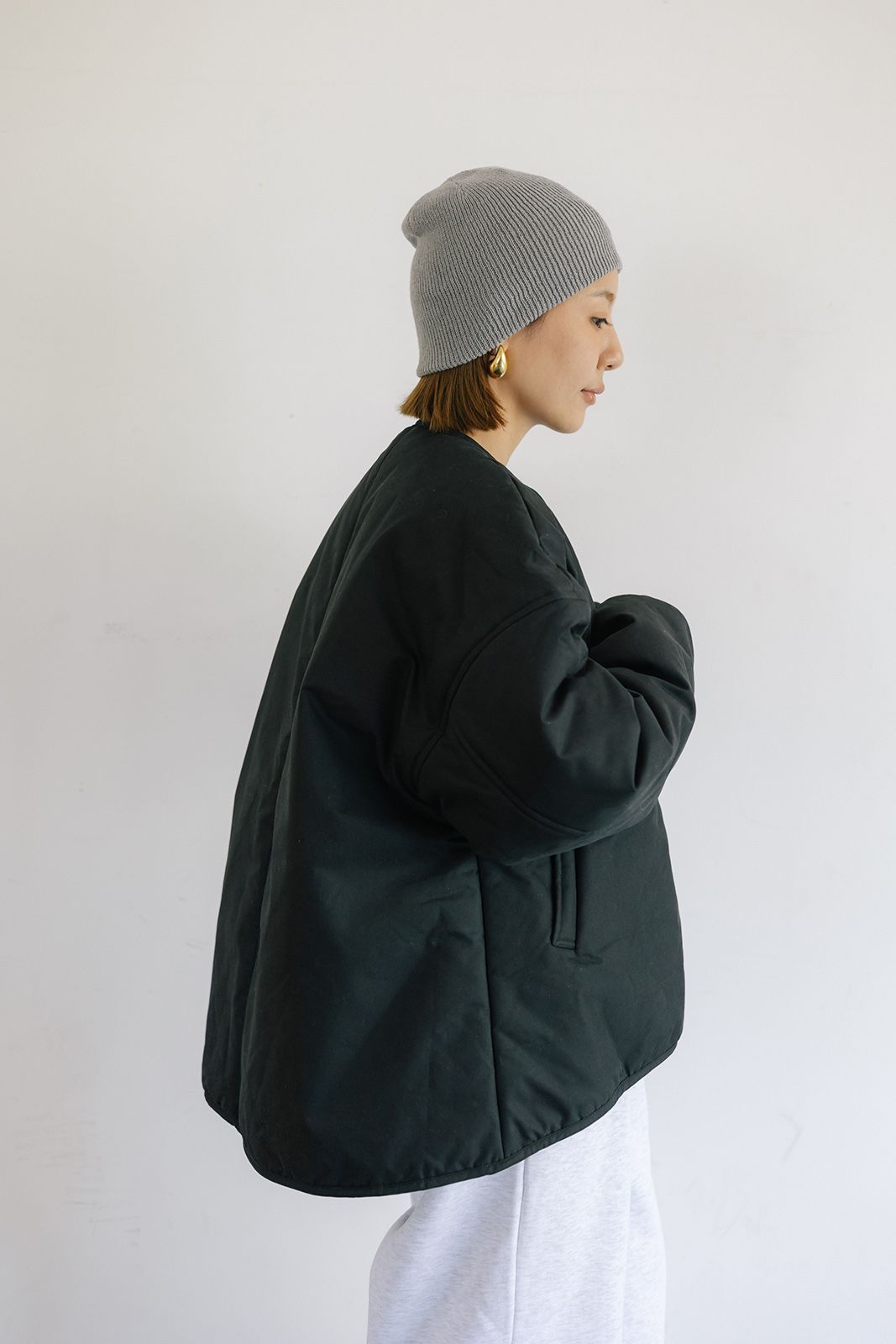 テントブルゾン (ブラック) Tent Blouson (Black) / 26AW