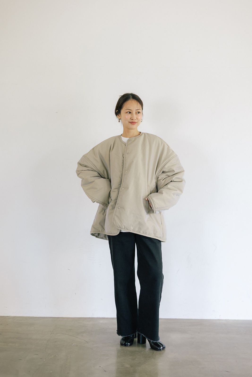 テントブルゾン (ベージュ) Tent Blouson (Beige) / 26AW