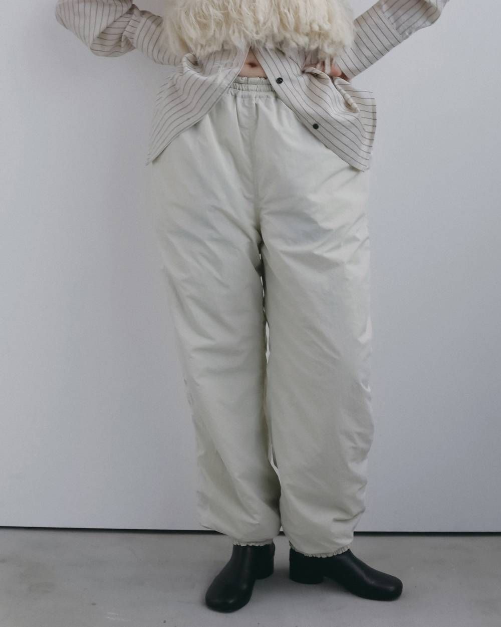 リバーシブル パッディングパンツ (アイスブルー) Reversible Padding Pants (Iceblue) / 26AW 【6月29日まで期間限定予約】