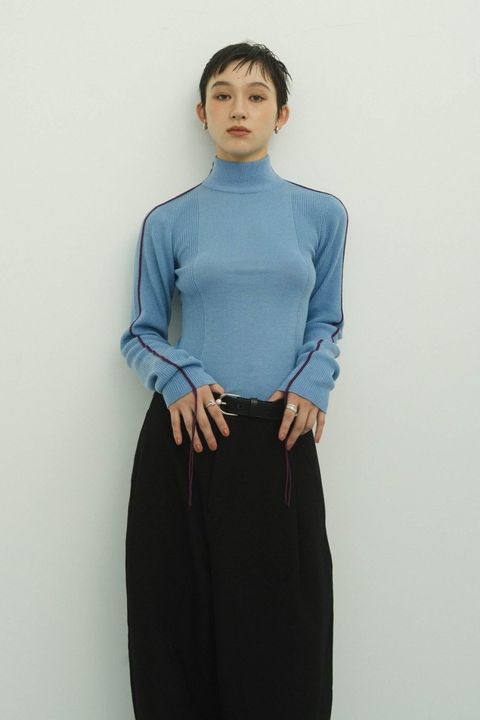 S768 初々しい used 模様 ニット トップス セーター 