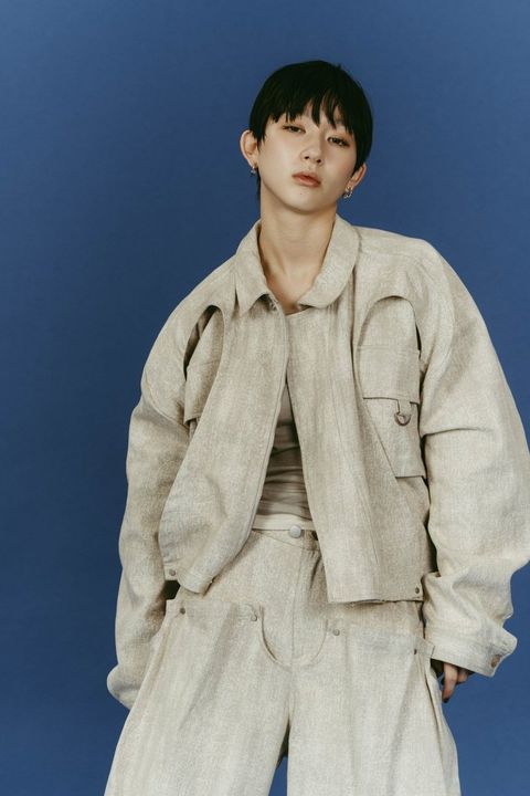 ラウンドポケットジャケット (グレージュ) rounded pocket jacket(unisex) (Greige) /  26SS