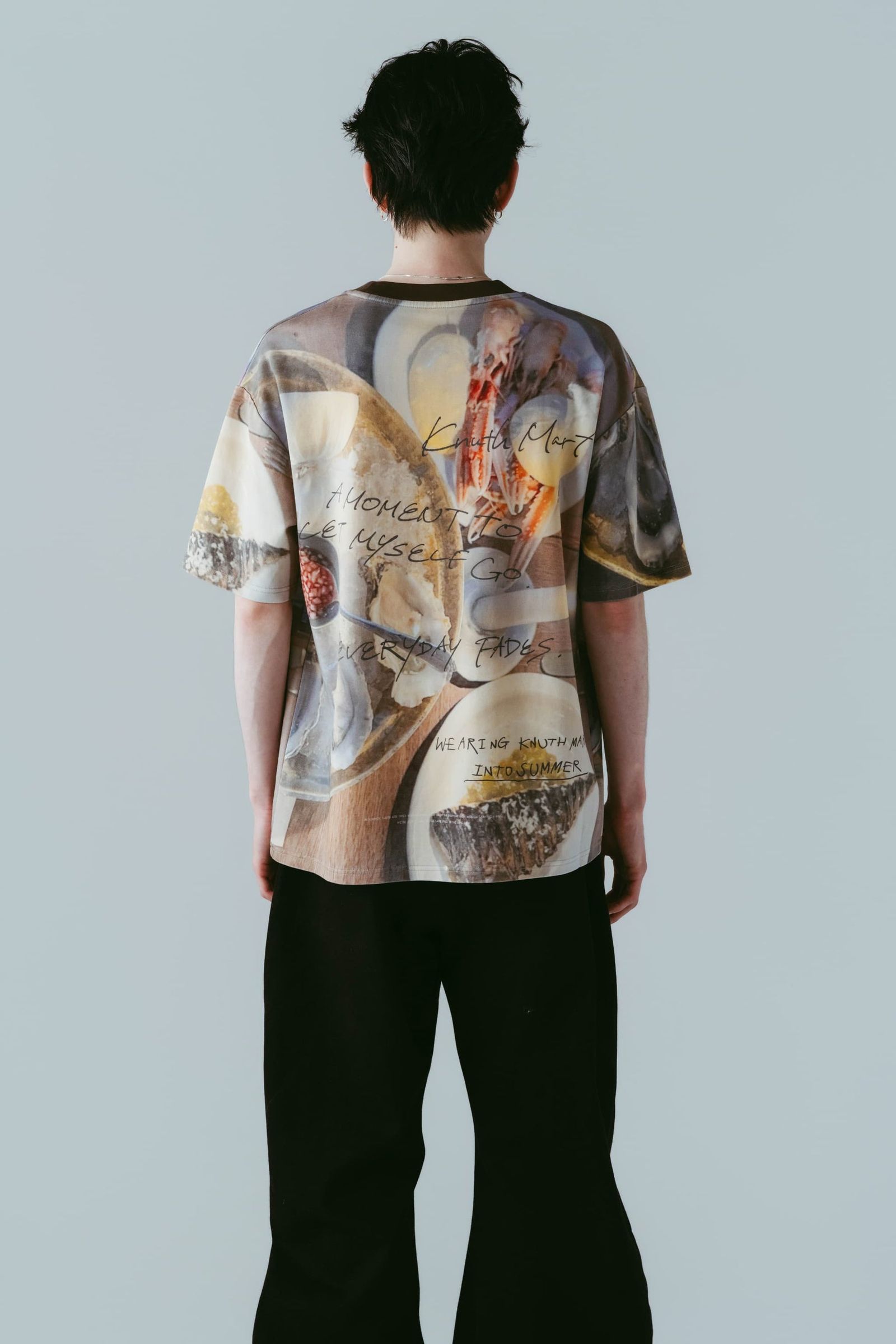 オイスターグラフィックTシャツ (オイスター) oyster graphic tee(unisex) (Oyster) /  26SS