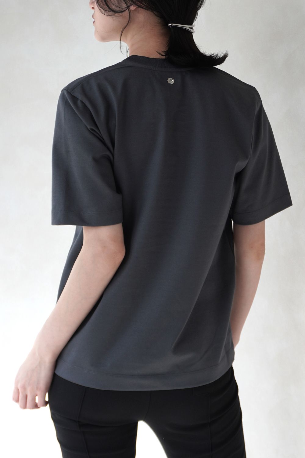 REFINA COMPACT T-SHIRT / リフィナコンパクトTシャツ (グレー)
