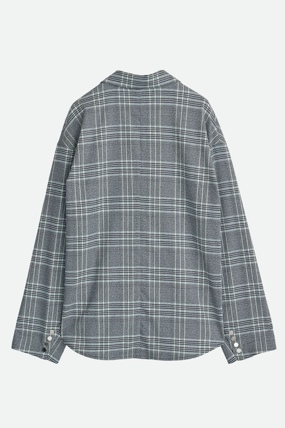 CHECK SHIRTS LIKE JACKET (GRAY) / チェックシャツライクジャケット グレー