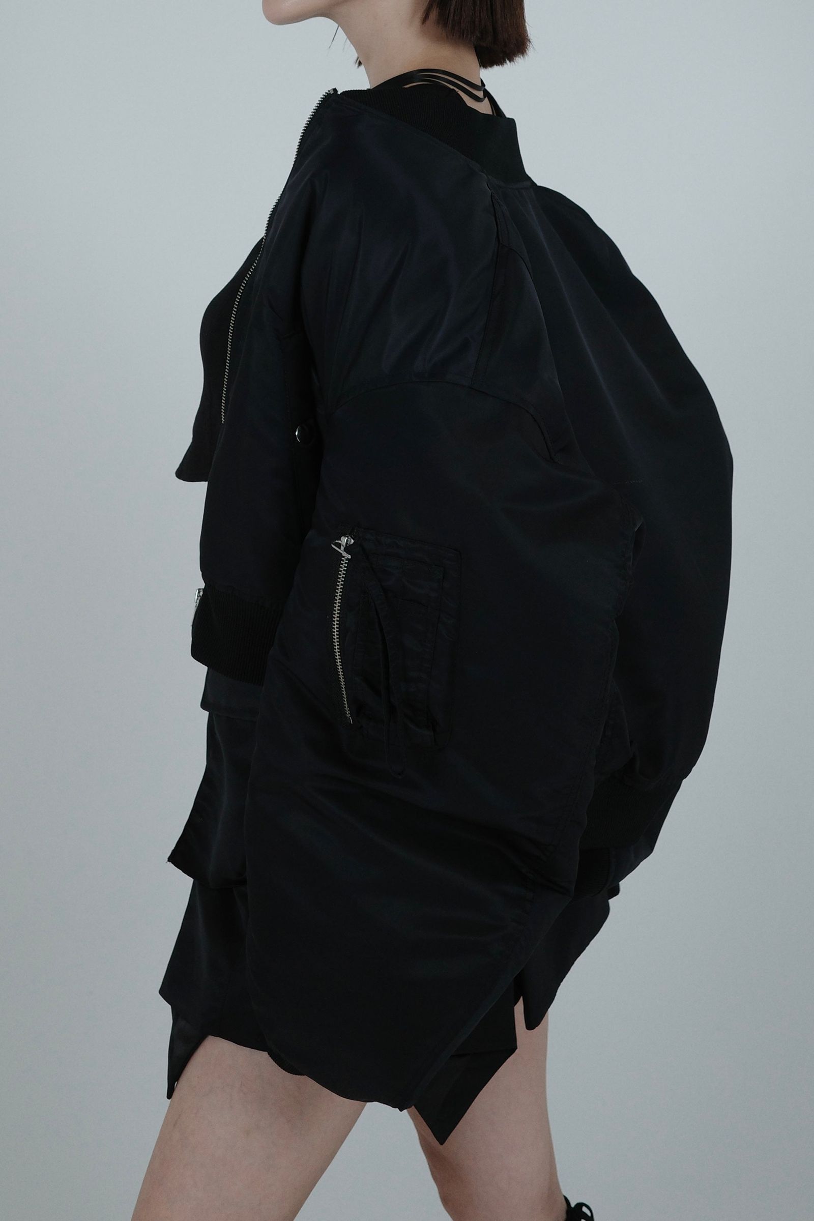 Nylon MA-1 (ブラック)