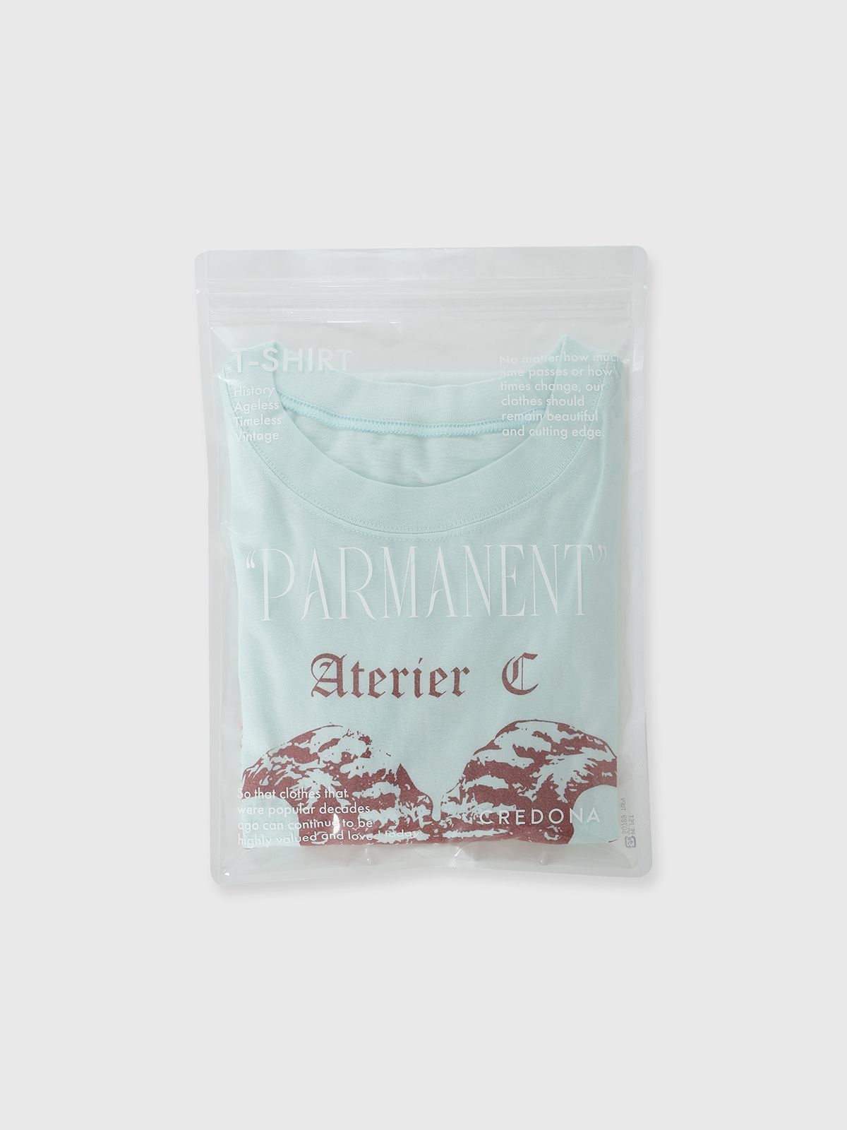 【25SS】PARMANENT TEE / パーマネント Tシャツ (ライトブルー)
