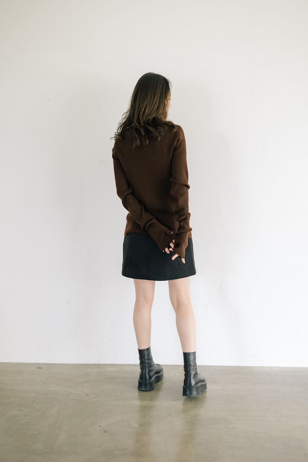 スウェットスカパン (ブラック) Sweat Skirt Pants (Black) / 26AW