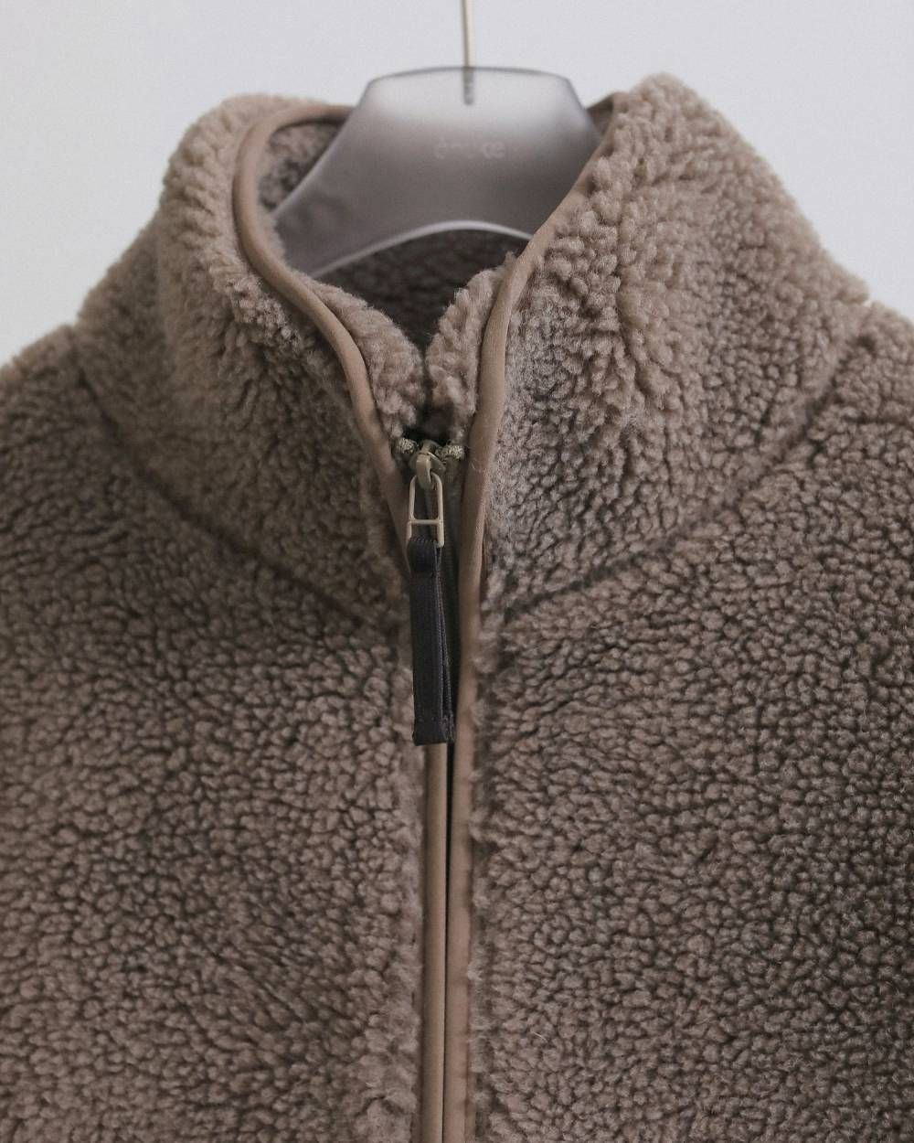 ボアジップブルゾン (ベージュ) Boa Zip Blouson (Beige) / 26AW 【6月29日まで期間限定予約】