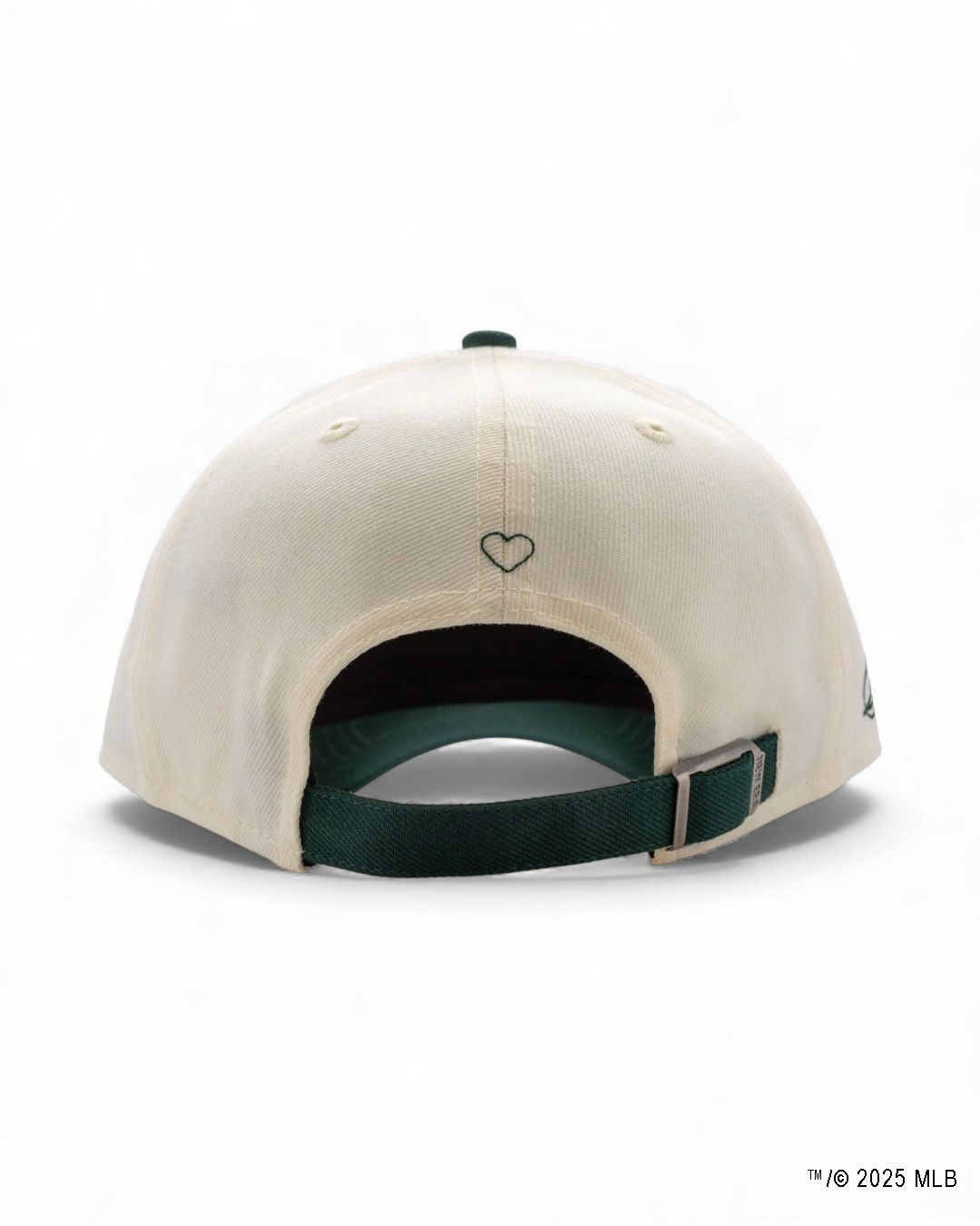 BASICKS x New Era® x MLB™ 9FORTY™ Athletics Cap / アスレチックス キャップ (ホワイト×グリーン)