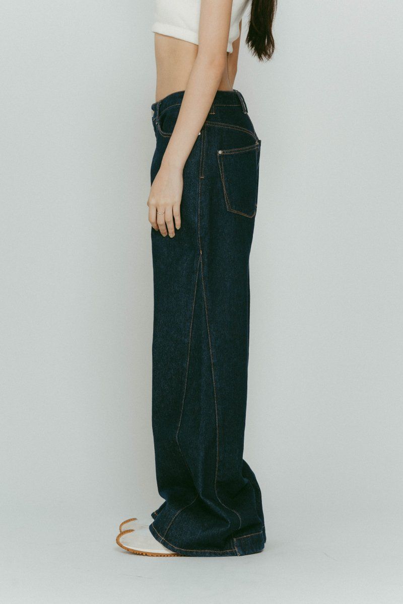 denim baggy pants(unisex) / デニムバギーパンツ (インディゴ) / 25AW