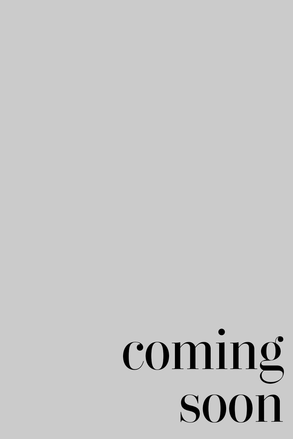 coming soon