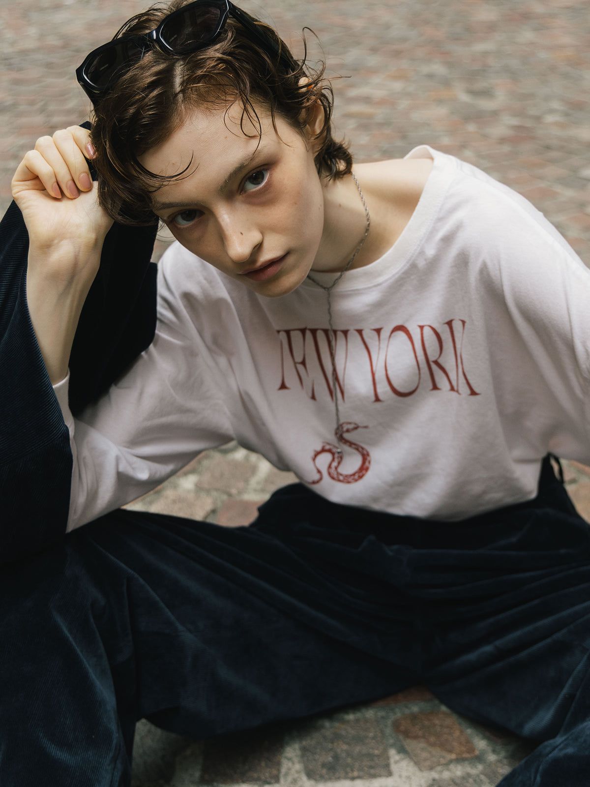 パーマネント ロングスリーブ Tシャツ (NEW YORK SNAKE) PARMANENT L/S TEE /  26AW