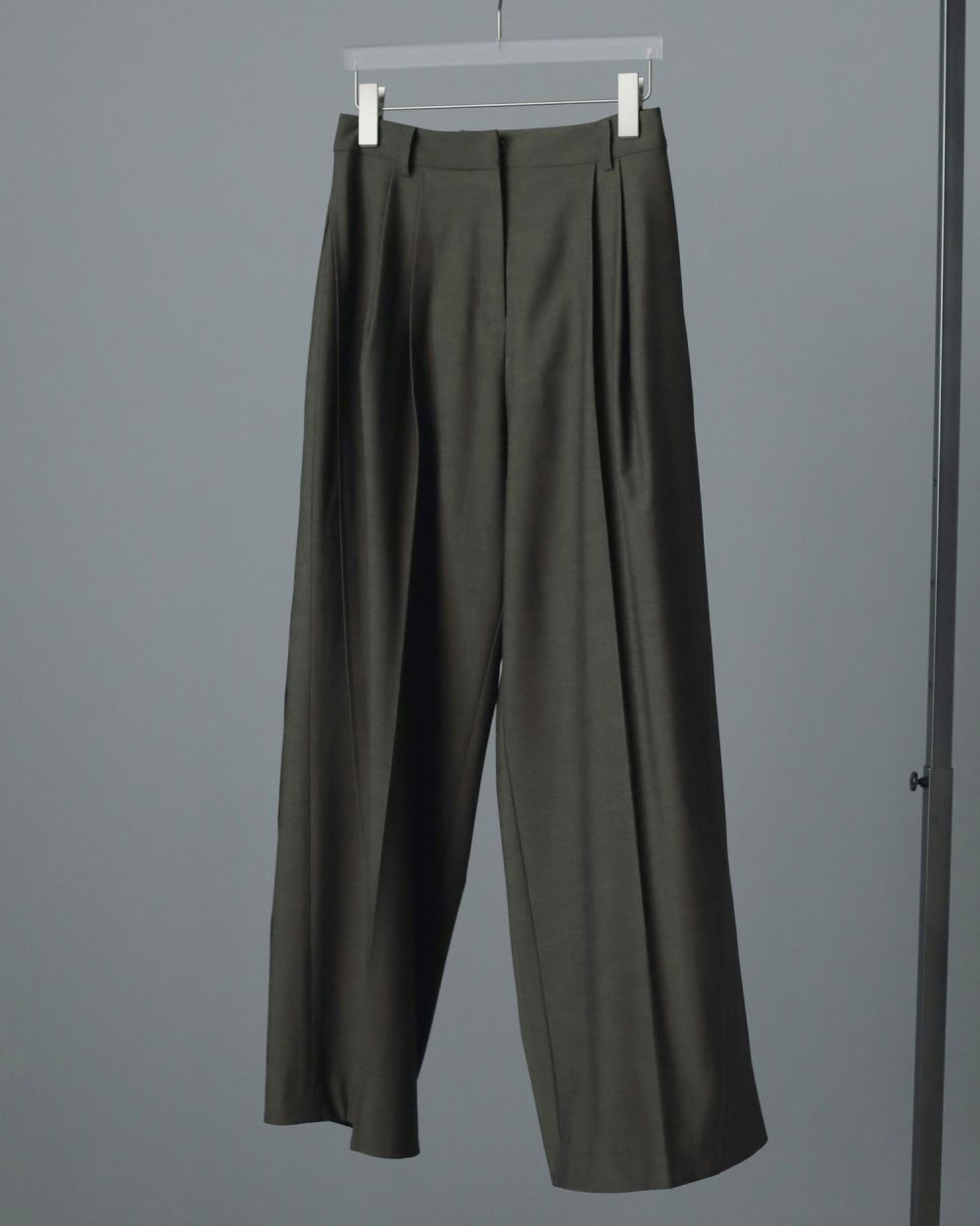 Panel Wide Pants / パネルワイドパンツ (ブラウン)