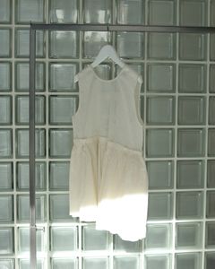 Sheer Peplum Tops / シアーペプラムトップス (アイボリー)