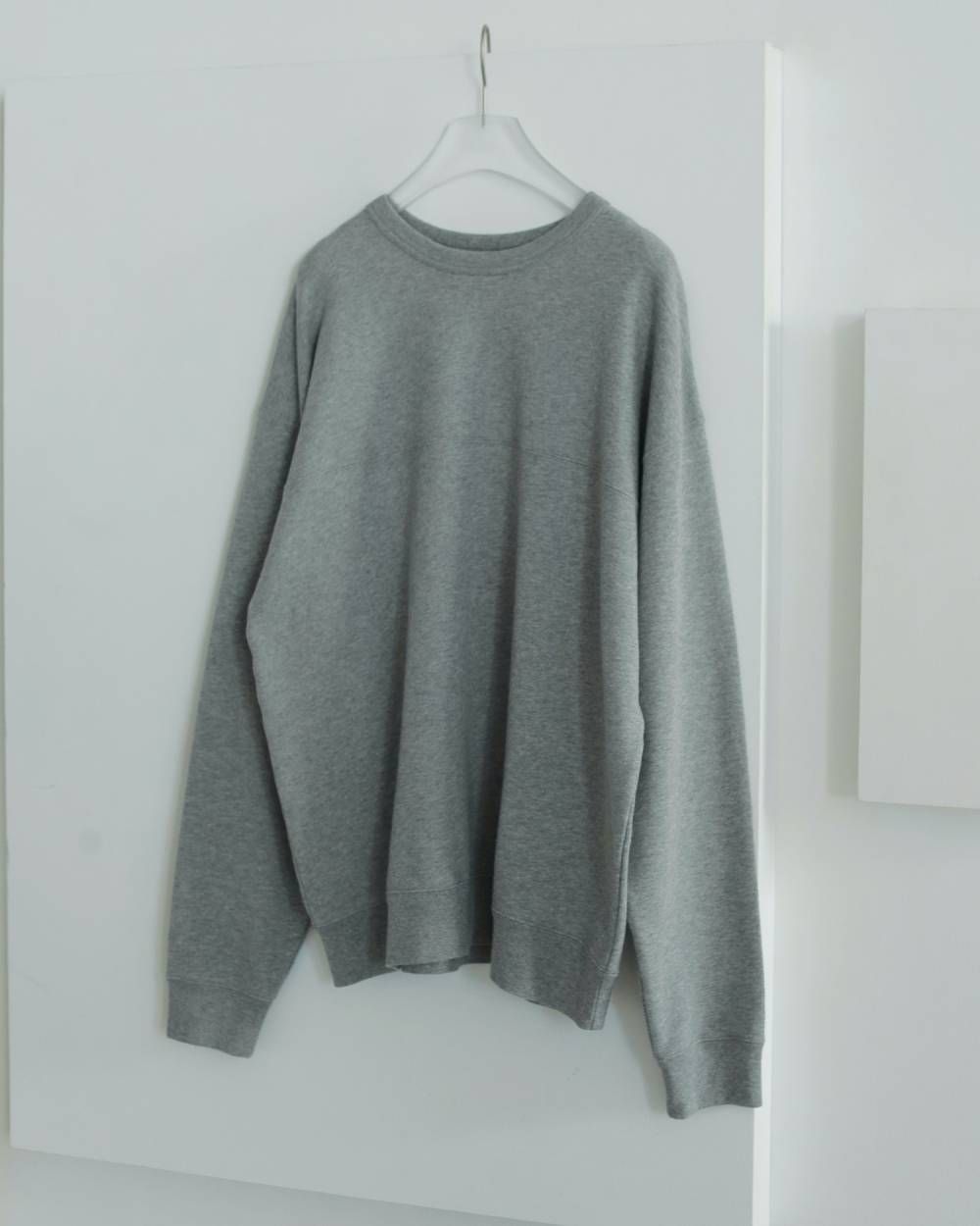 【25AW】Sandwashed Over Sweat / サンドウォッシュ オーバースウェット (グレー)