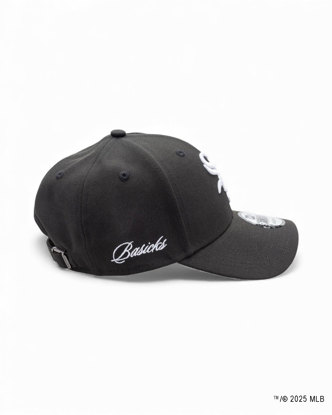 BASICKS x New Era® x MLB™ 9FORTY™ Chicago White Sox Cap / ホワイトソックス キャップ (ブラック)