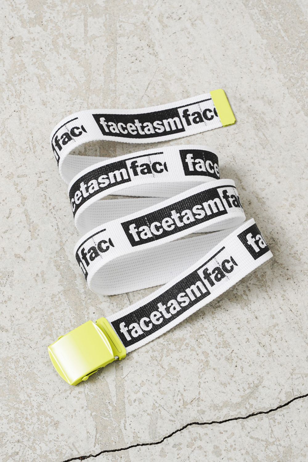 FACETASM - FACETASM GI BELT / ファセッタズムジーベルト (ブラック 