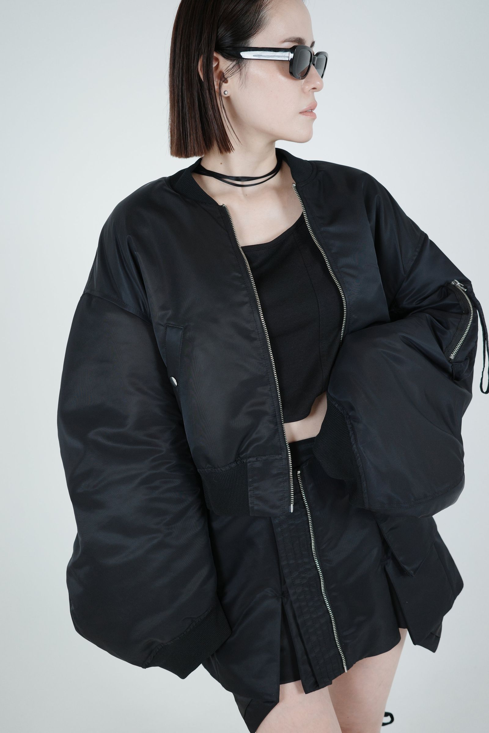 Nylon MA-1 (ブラック)