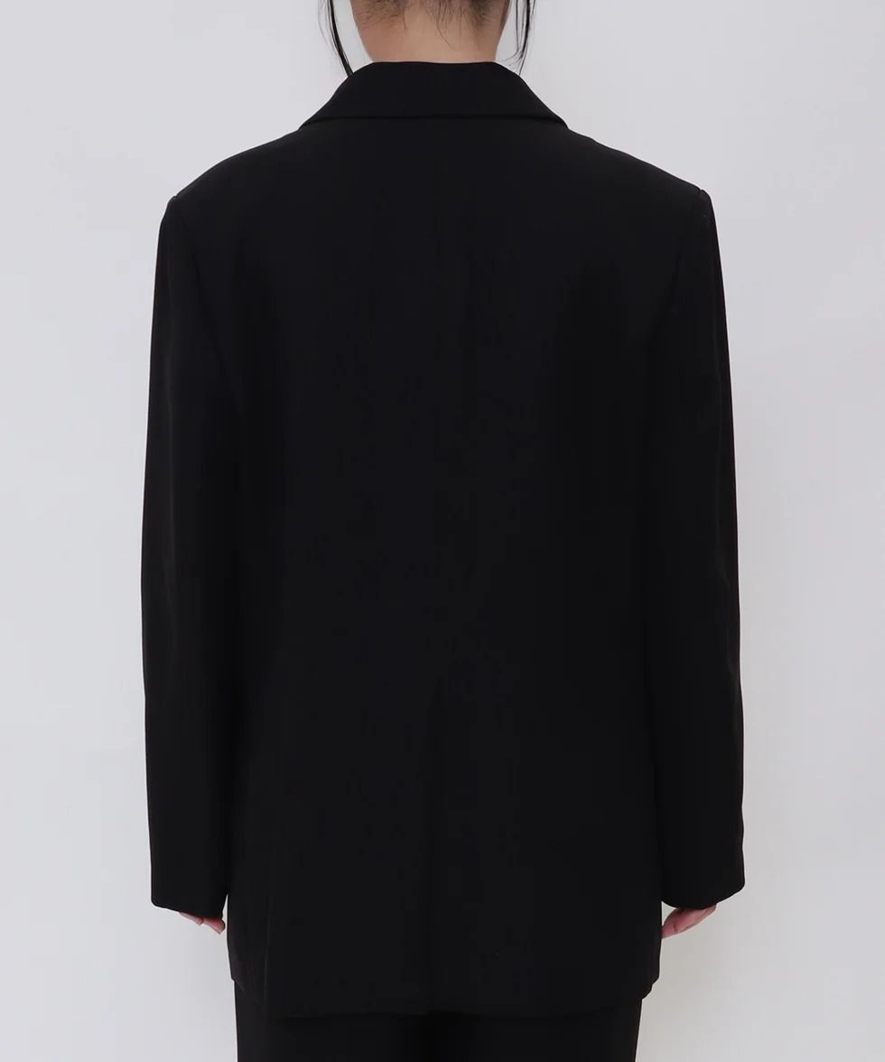 2WAY肩掛けテーラードジャケット (ブラック) Tailored Jacket (Black) / 26AW