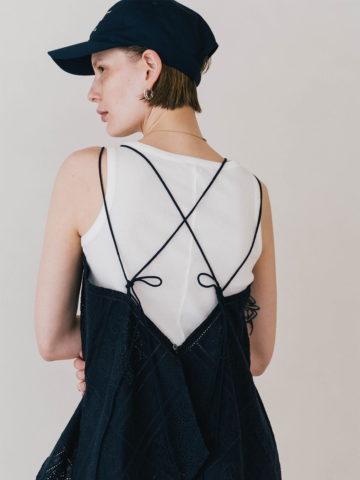 tシャツ CUTWORK LACE CAMI/カットワークレースキャミ レディース CUTWORK LACE CAMI/カットワークレースキャミ（Tシャツ
