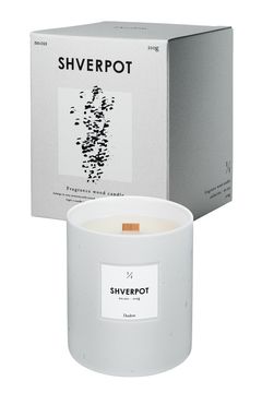 フレグランスウッドキャンドル - SHVERPOT(シュヴァーポット) -