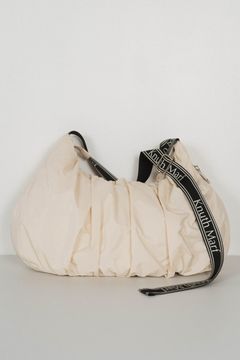2way logo shoulder bag / 2ウェイ ロゴショルダーバッグ (アイボリー)  Knuth Marf