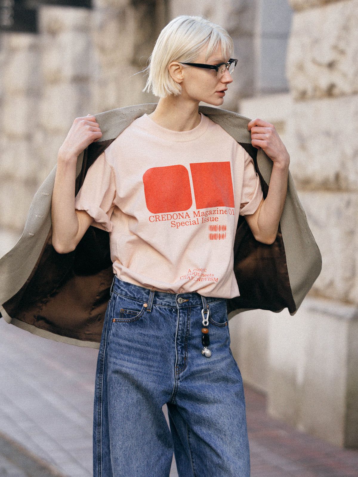 パーマネント Tシャツ (MAGAZINE) PARMANENT TEE (MAGAZINE) /  26SS