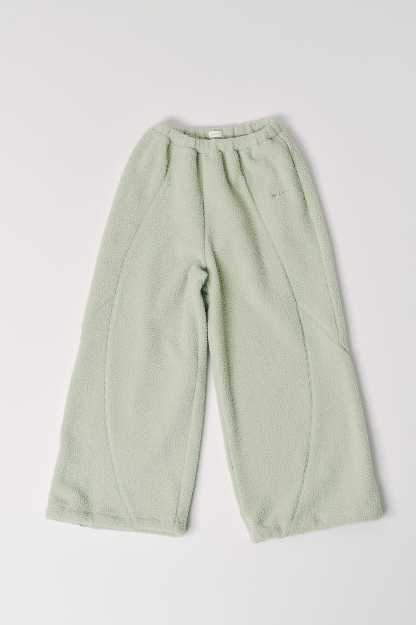 ボアパンツ (ミント) switching boa pants(unisex) (Mint) / 26AW