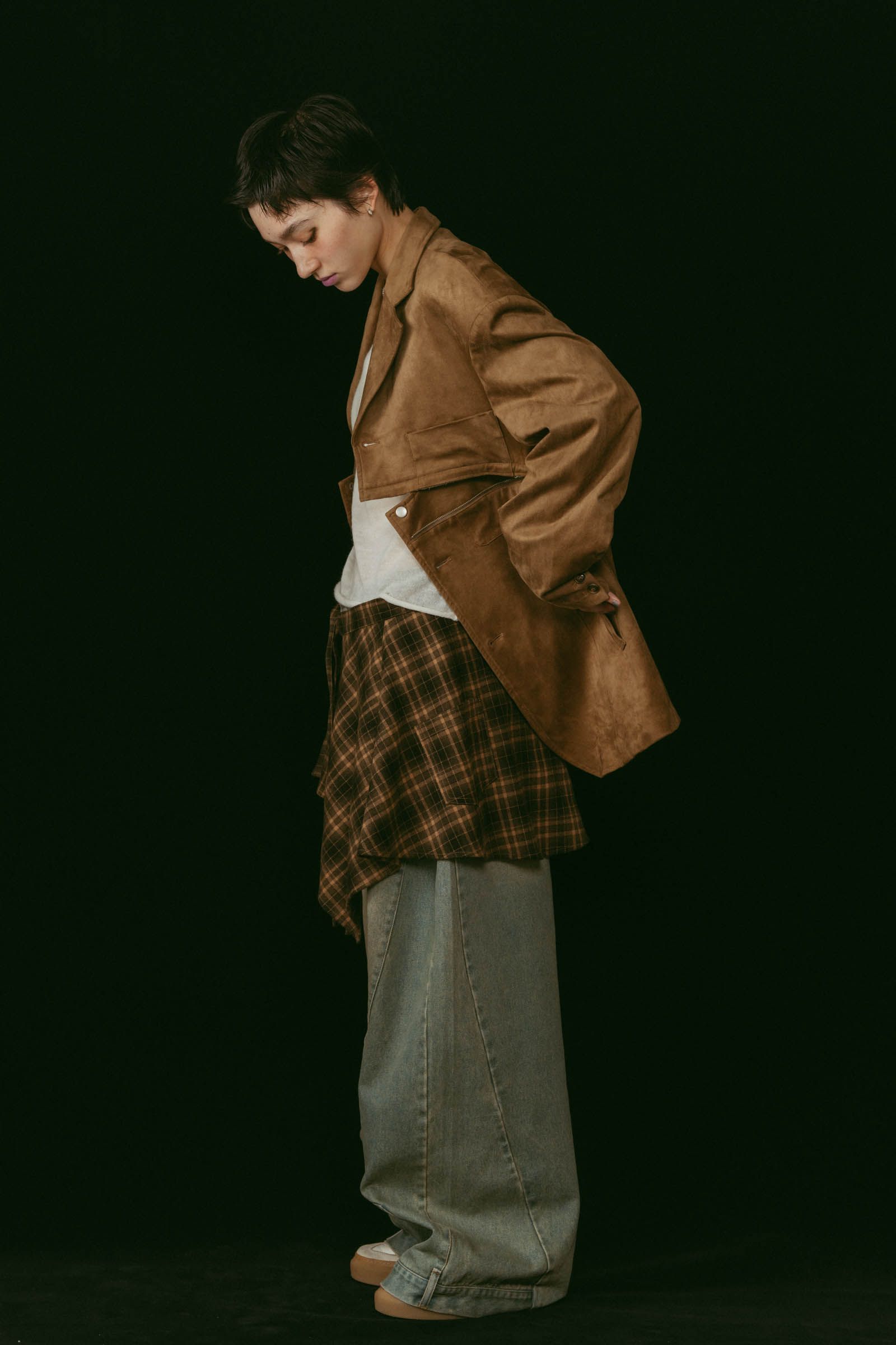 custom dad jacket / カスタムダッドジャケット (キャメル) / 25AW