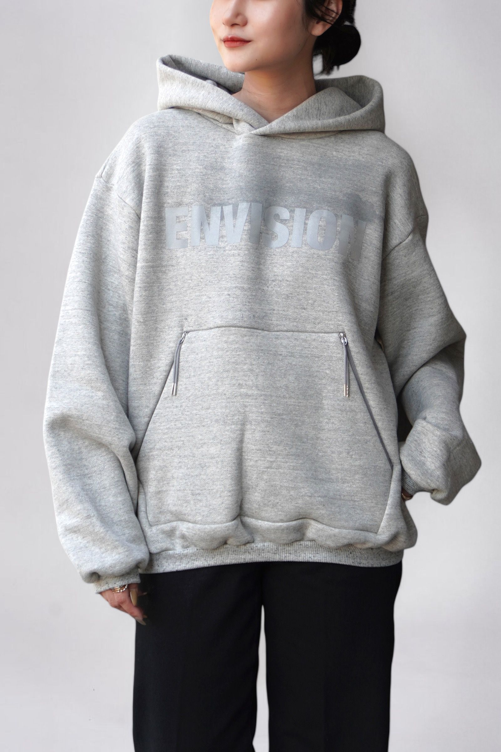 THE SWEAT HOODIE / スウェットフーディー (ヘザーグレー) / ユニセックス