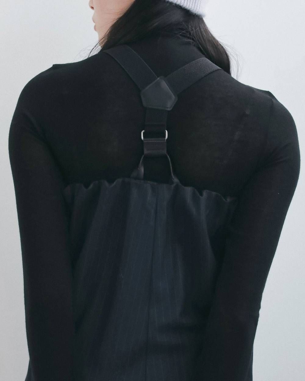ストライプ ベアトップコンビネーション (ネイビー) Stripe Baretop Combinaison (ネイビー) / 26AW 【6月29日まで期間限定予約】