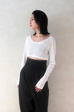 SHEF SHORT PULLOVER / ショートプルオーバー (ホワイト)