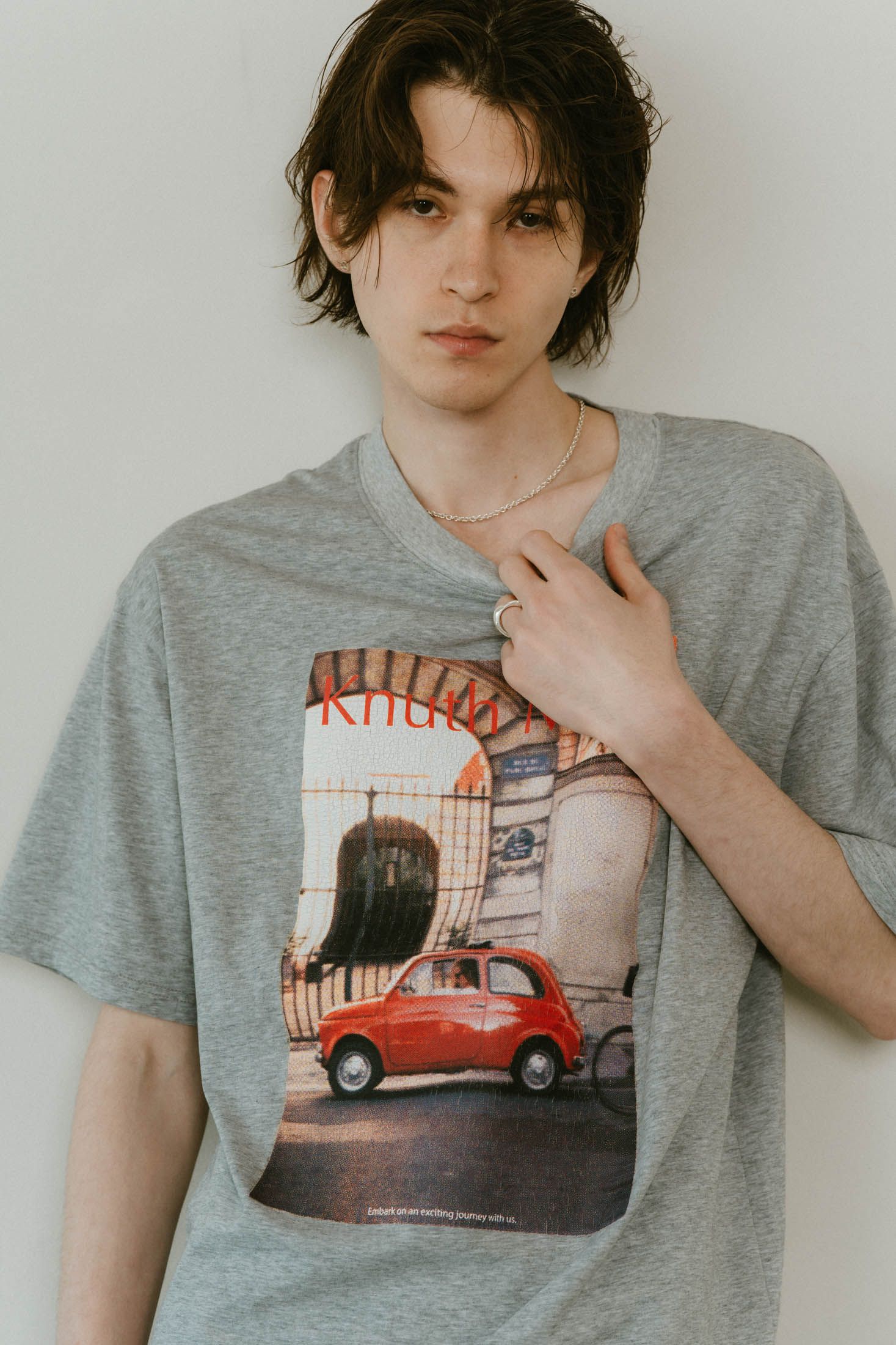 Knuth Marf - vintage print T shirt(unisex) / ヴィンテージ