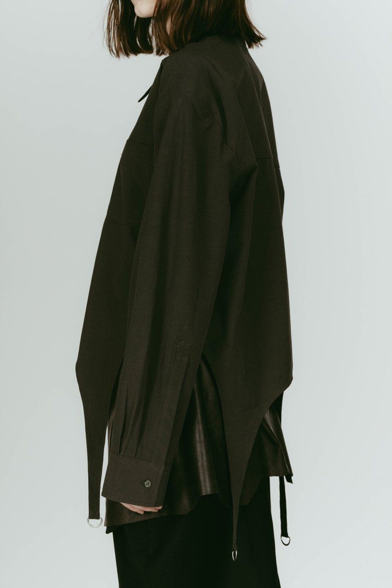 design overshirt (Green) / デザインオーバーシャツ (グリーン) / 26SS