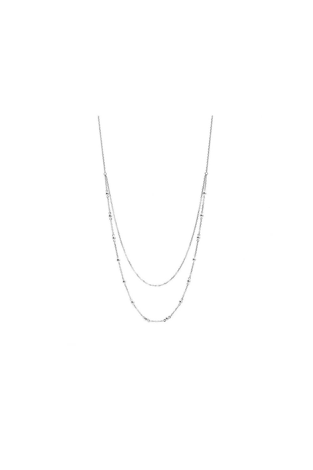 TWIN CHAIN NECKLACE / ツイン チェーン ネックレス PT950 (プラチナ)